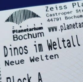 Ausflug zum Planetarium in Bochum